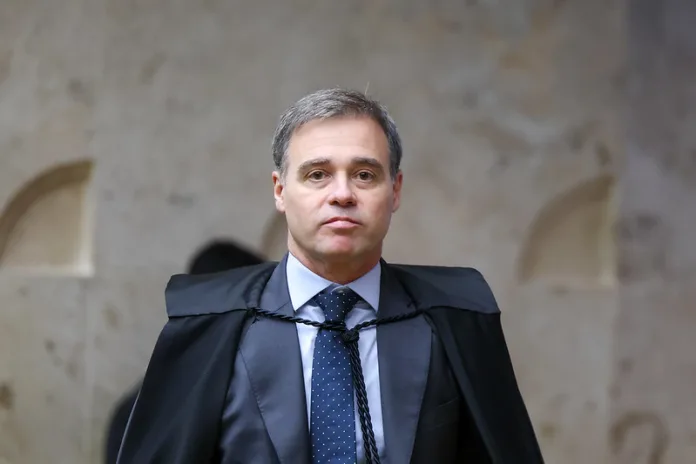 André Mendonça durante sessão do STF sobre Marco Civil da Internet